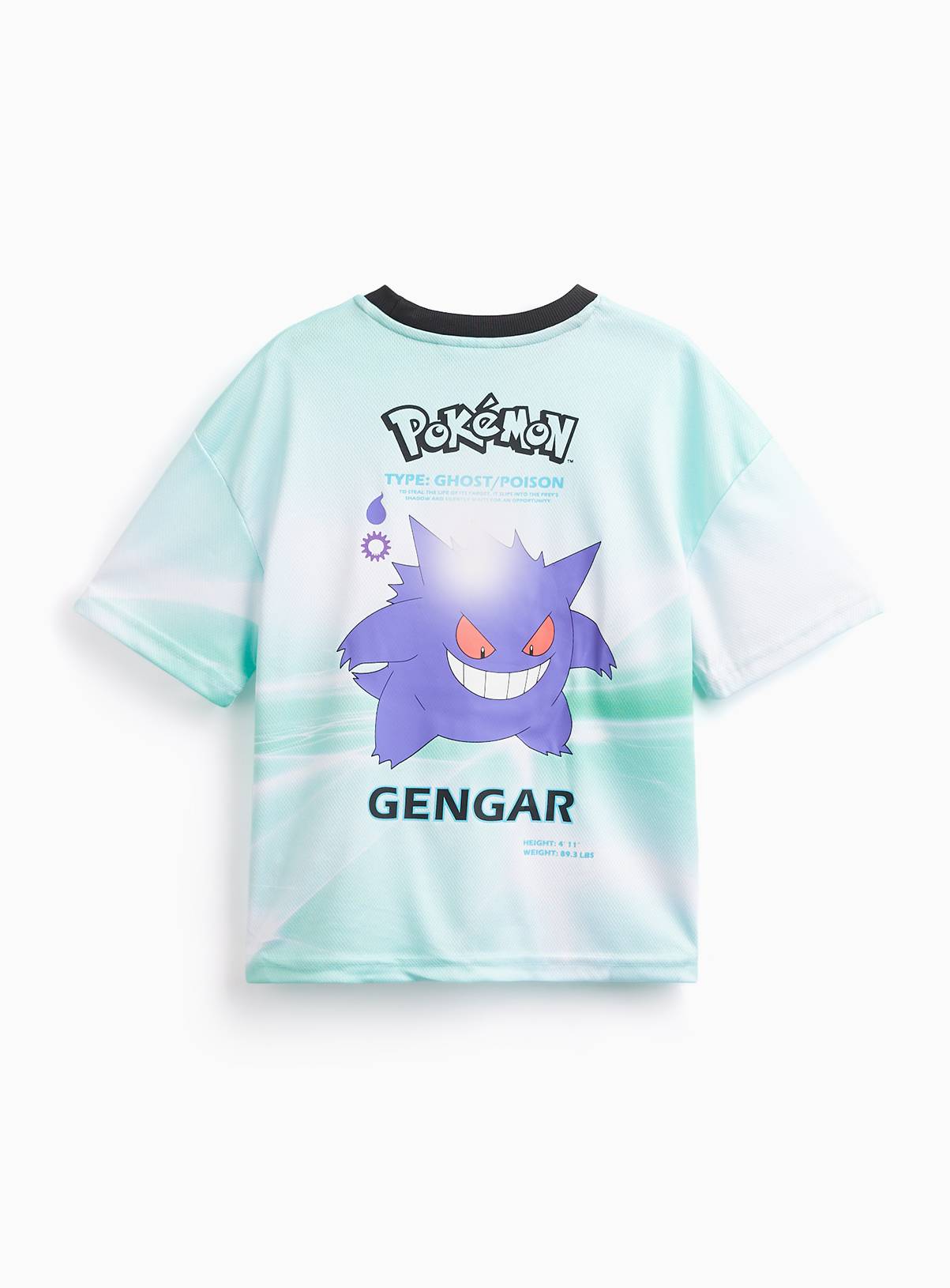 Green Pokemon Gengar Print T-Shirt 8 years - Image 3